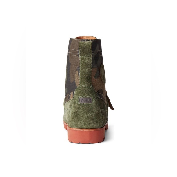 Polo Ralph Lauren Ranger Suede & Camo Canvas Boots main image 2